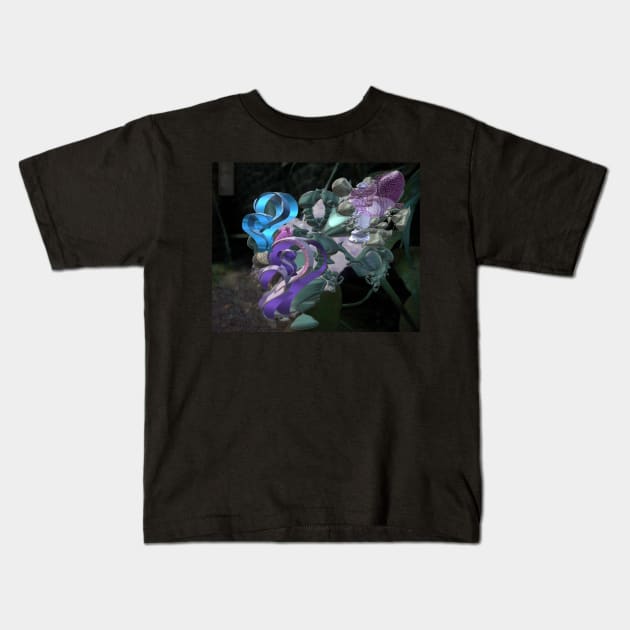 night flower Kids T-Shirt by mightygog